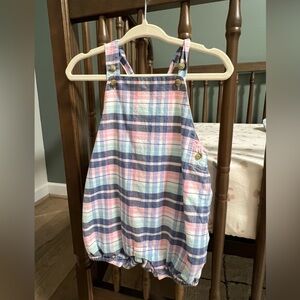Plaid Overall Bubble